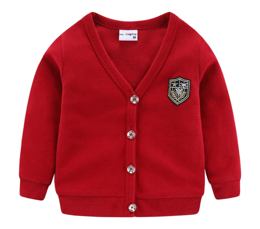 Baby simple cardigan coat
