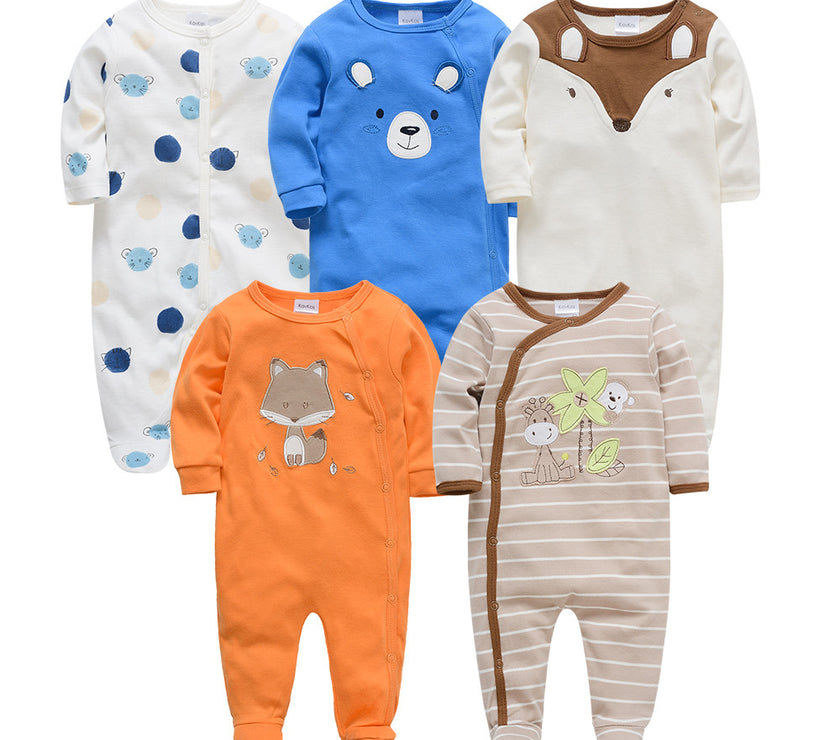 Cartoon baby jumpsuit