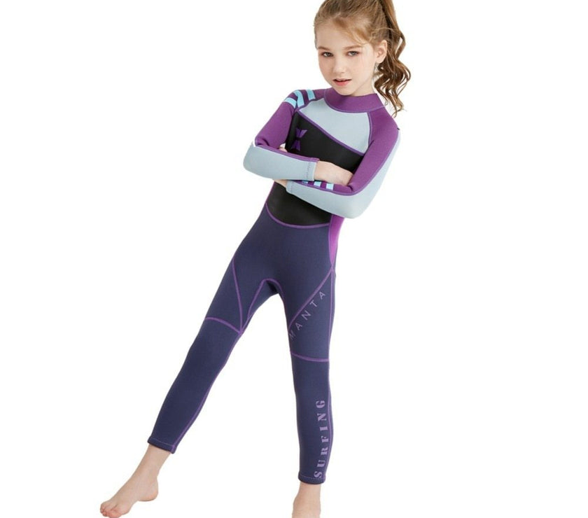 Children diving suit
