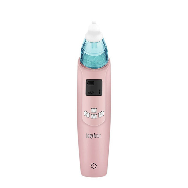 Baby inhales boogers electronically