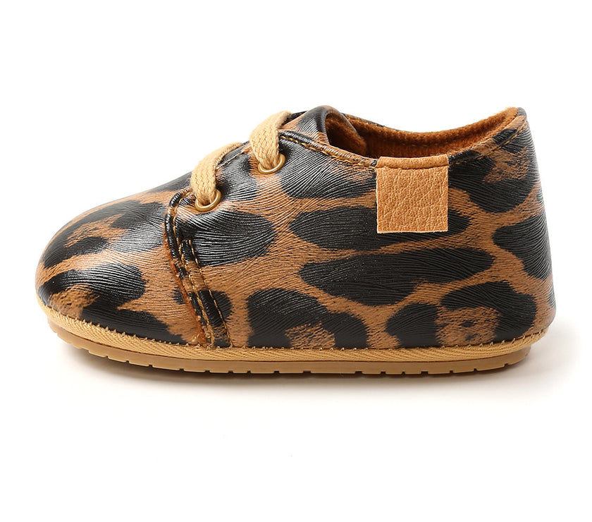 Luxury Soft Leather Baby Moccasins Shoes Newborn Rubber Sole First Walkers Boys Toddler Shoes