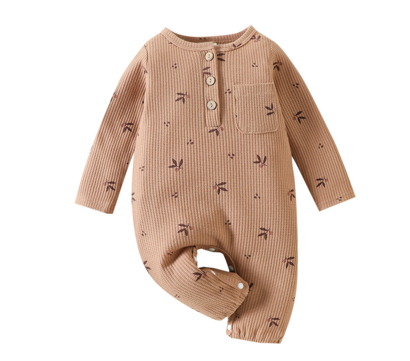 Baby Boys And Girls Floral One-piece