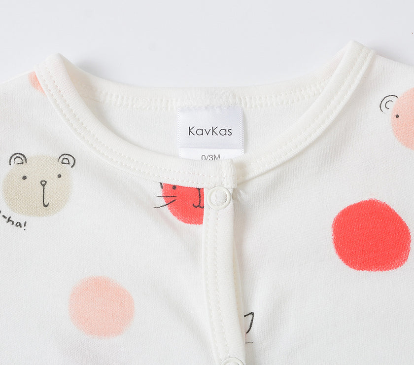 Cartoon baby jumpsuit