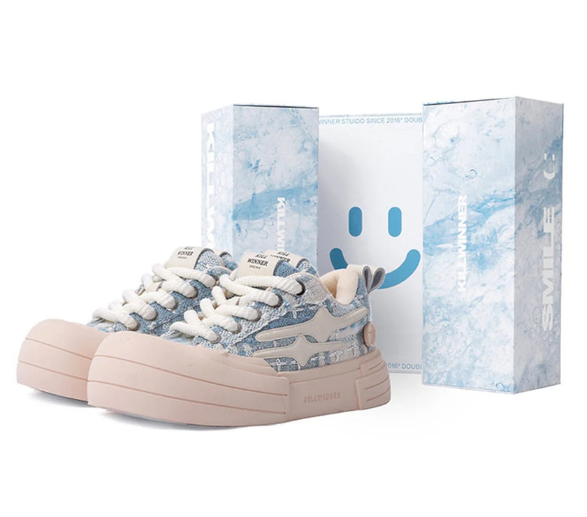 KILLWINNER--Smile Life Sneaker - Blue - Unisex