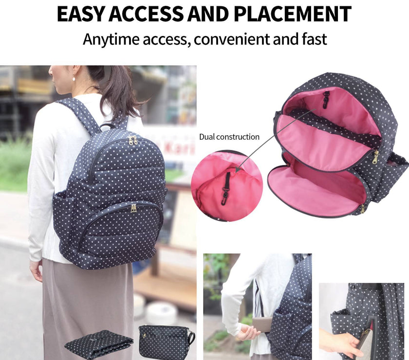 3Pcs Mummy Changing Bag Set Multifunctional Maternity Baby Nappy Diaper Backpack