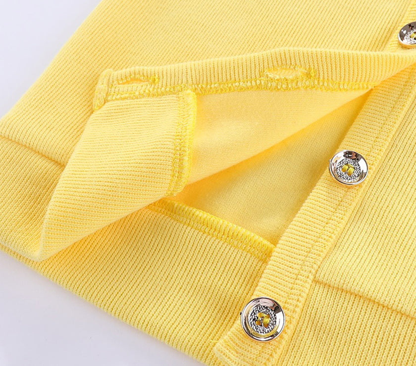 Baby simple cardigan coat