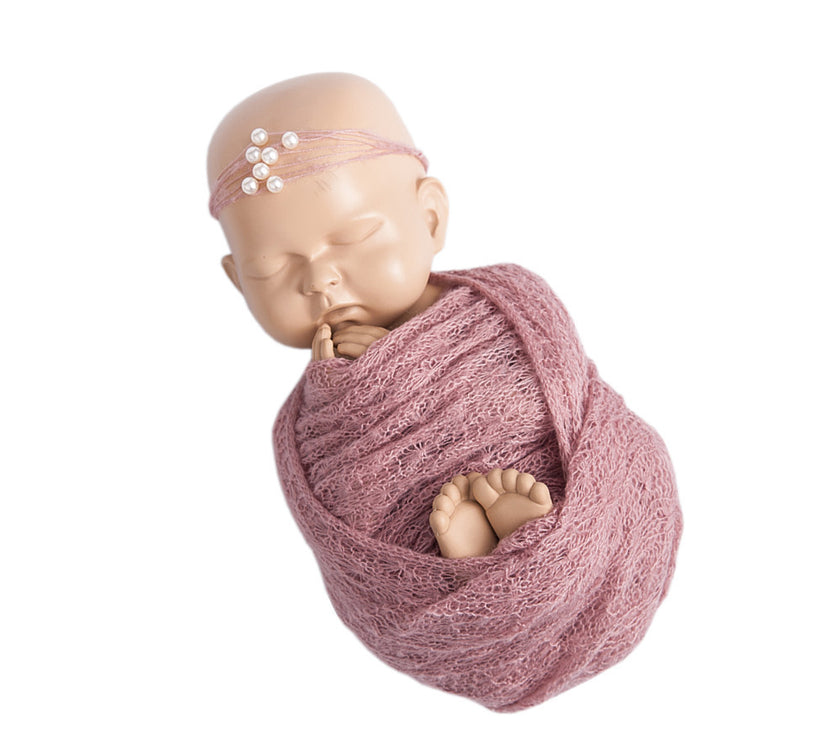 Baby photography baby summer mohair wrap