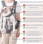 Portable Breathable Cat Pet Carrier Backpack For Outdoor Activities Large Capacity Expandable Cat Cage