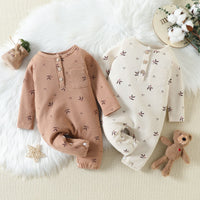 Baby Boys And Girls Floral One-piece