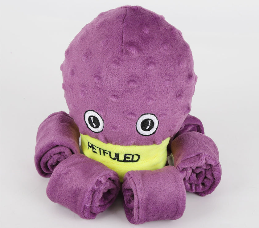 Dog Snuffle Toy Dog Plush Octopus Toys, Dog Puzzle Games Interactive Puppy Toys Chew Toys Slow Feeding Games