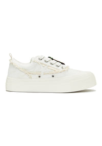 KAALIXTO--Retro Star Sneakers-West Lake Longjing Tea - Unisex